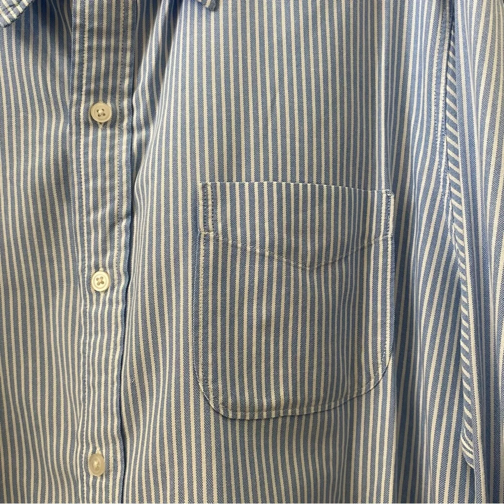 Polo Jeans Ralph Lauren Men’s Striped Button Up Long Sleeve Shirt - 2XL (XXL)